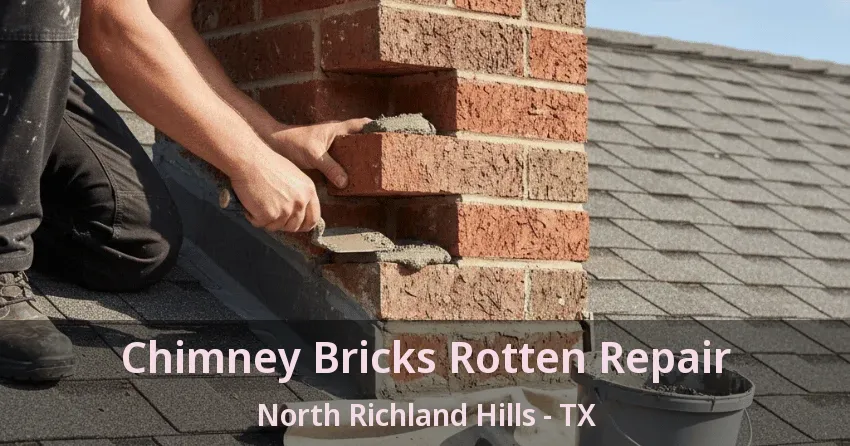 Chimney Bricks Rotten Repair North Richland Hills - TX