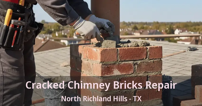 Cracked Chimney Bricks Repair North Richland Hills - TX