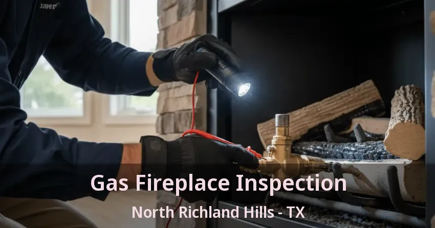 Gas Fireplace Inspection North Richland Hills - TX