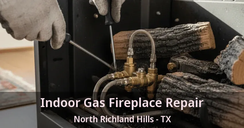 Indoor Gas Fireplace Repair North Richland Hills - TX