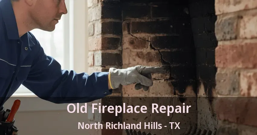 Old Fireplace Repair North Richland Hills - TX