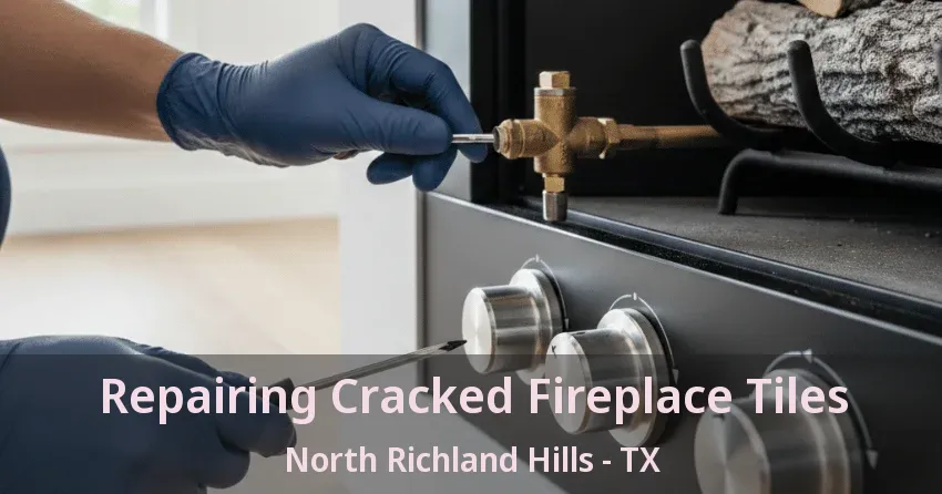 Repairing Cracked Fireplace Tiles North Richland Hills - TX