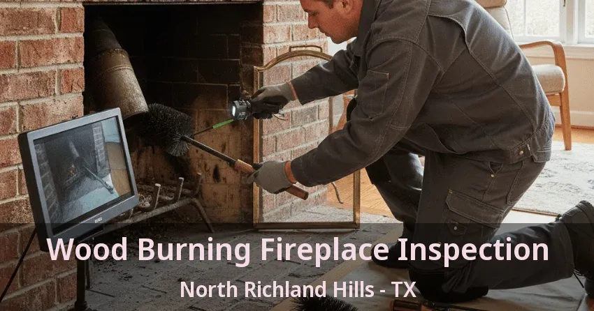 Wood Burning Fireplace Inspection North Richland Hills - TX